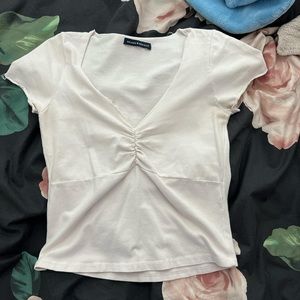 brandy melville pale pink top